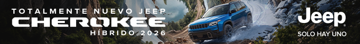 Publicidad Jeep Cherokee híbrido 2026