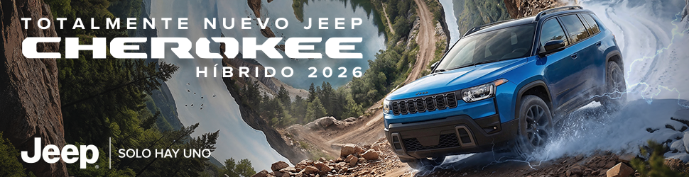 Publicidad Jeep Cherokee híbrido 2026